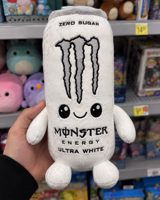 Monstuś™ - Twój ulubiony energetyk w wersji pluszowej.